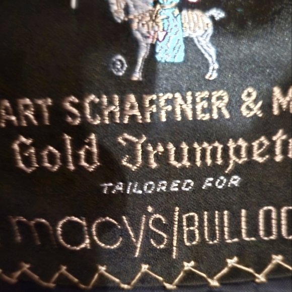 Hart Schaffner Marx 100% Pure Worsted Wool Dark Grey Suit Jacket/Pants - Picture 6 of 11